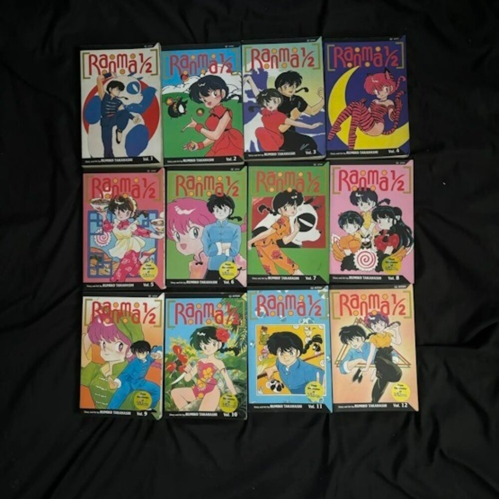 Ranma 1/2 Manga Vol. 1-12